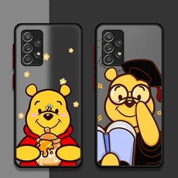 чехол для Samsung Galaxy A31 A21s A71 4G A41 A70 A70s A11 A50 A50s A51 71 Disney Cartoon Pooh Shockproof Coque Soft Cover
