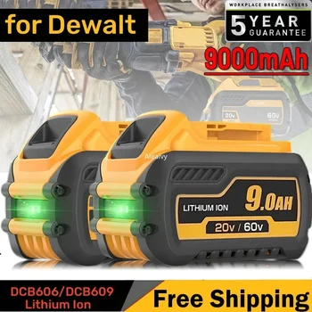Для DEWALT 20V/60V MAX совместимый DCB609 DCB547-XJ DCB200 DCB201 DCB609 DCB182,DCB204 Batería для flexvolt 60v max bater