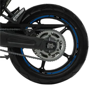 Аксессуары для мотогонок Personali Наклейки на шины Внутреннее колесо Светоотражающее украшение Adesivi Наклейки для YAMAHA FZ6 Yamaha FZ6