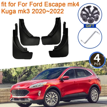 Для Ford Escape mk4 Kuga mk3 2020~2022 брызговики крыло передние задние колеса автомобильные аксессуары