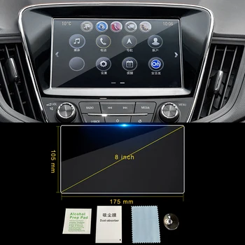 Для Chevrolet Cruze 2015-2023 Авто Автомобильная навигационная пленка GPS Монитор Экран Защитный Закаленное Стекло Пленка Наклейка Аксессуары