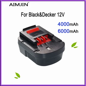 Для Black & Decker A12 12 В 4000\6000 мАч A12ex FSB12 FS120b A1712 HP12k HP12 Аккумуляторная батарея заменена на Ni MH Аккумуляторная батарея